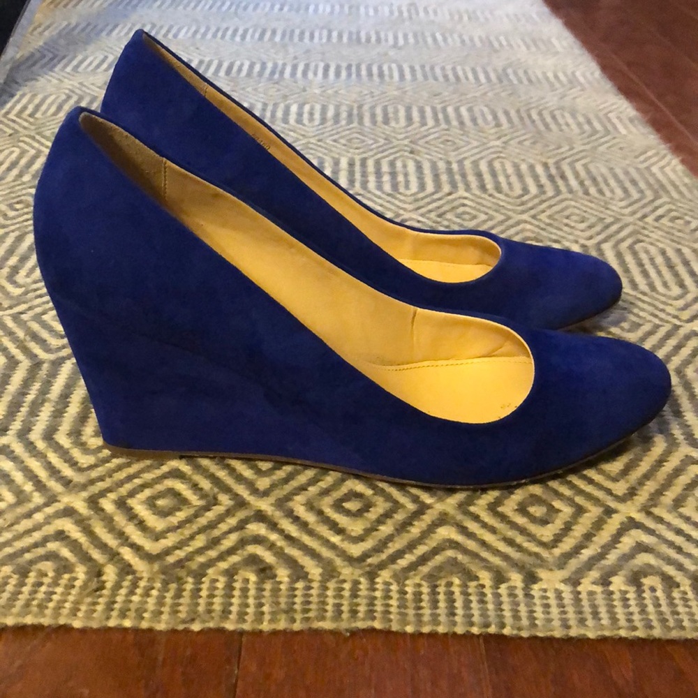 J.Crew suede shoes